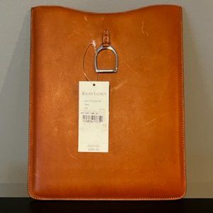 Ralph Lauren leather tablet sleeve